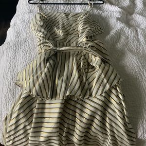 Sam Eldeman Striped Sundress